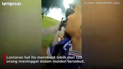 Video Suporter Arema Minta ke Polisi Agar Tak Pakai Gas Air Mata saat Tragedi Kanjuruhan