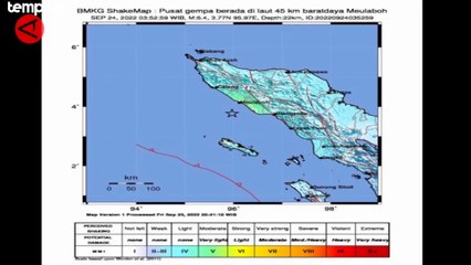 BMKG Minta Warga Aceh Waspada Hadapi Potensi Gempa Susulan