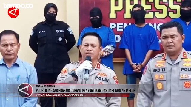 Polisi Praktikan Kecurangan Proses Penyuntikan Gas ke Tabung Ukuran 3 Kg