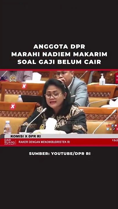 Anggota DPR Marahi Nadiem Makarim Soal Gaji Belum Cair