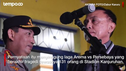 Tragedi Stadion Kanjuruhan, Iwan Bule: Tanggung Jawab di Panpel bukan PSSI