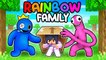 Adopted by the RAINBOW FRIENDS In Minecraft !  Aphmau