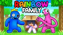 Adopted by the RAINBOW FRIENDS In Minecraft !  Aphmau