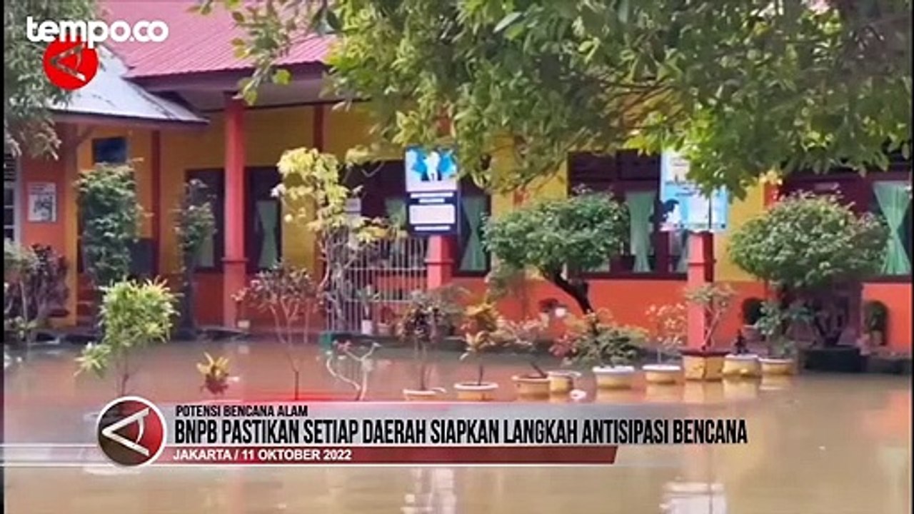 BNPB Ingatkan Seluruh Daerah di Indonesia Siapkan Langkah Antisipasi Bencana