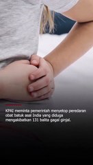 KPAI Stop Peredaran Obat Batuk India yang Sebabkan 131 Balita Gagal Ginjal