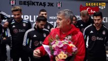 Beşiktaş'ta Şenol Güneş'e Öğretmenler Günü sürprizi