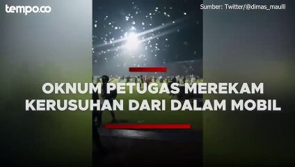Cuplikan Diduga Percakapan Petugas saat Tragedi di Stadion Kanjuruhan