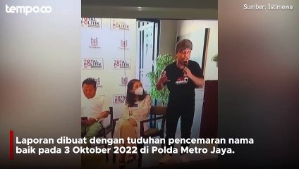 Politikus NasDem Akan Cabut Laporannya Asal Mamat Alkatiri Minta Maaf