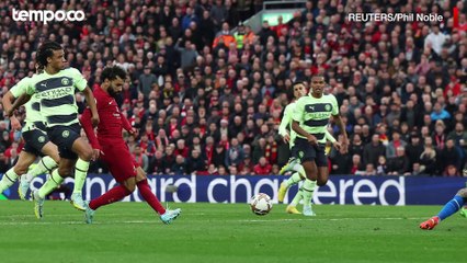 Hasil Liga Inggris: Liverpool vs Manchester City 1-0, Gol Salah Jadi Penentu