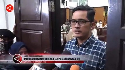 Dakwaan JPU Kepada Putri Candrawathi Disebut Hanya Sebagai Poin Asumtif