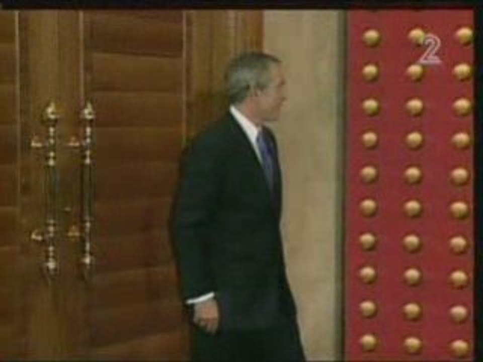 Bush en Chine