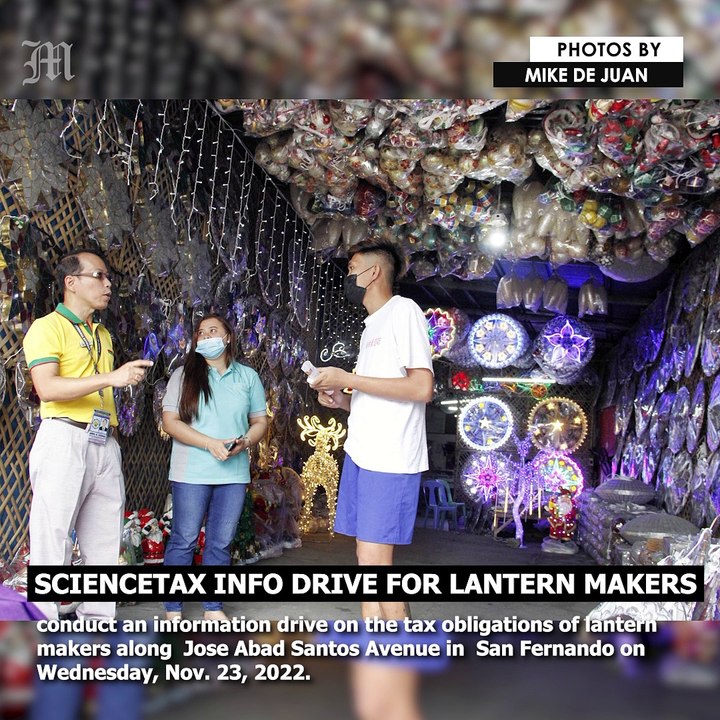 Tax info drive for lantern makers