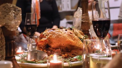 Why do Americans celebrate Thanksgiving?