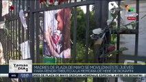 Madres de Plaza de Mayo rindieron tributo a la memoria de Hebe de Bonafini