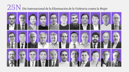 "Quiérela bien, trátala bien": el mensaje de 30 hombres en MagasIn contra la violencia machista de EL ESPAÑOL
