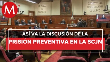 Suprema Corte define hoy prisión preventiva oficiosa
