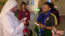 Katar 2022 Dünya Kupası'nda Brezilyalı aile ve Meksikalı taraftar Müslüman oldu