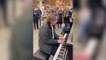 Lewis Capaldi surprises commuters with impromptu performance of new single