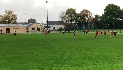 CHAMPIONNAT D1 : BUT DE MATHEO LEMOINE FACE A US YVIGNAC (VICTOIRE 2-0)