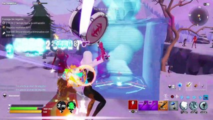 Rescate navideño Fortnite salva al mundo especial de navidad  parte 2