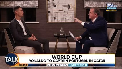 KEEP THE POLITICS OUT OF SPORTS Cristiano Ronaldo on Qatar's World Cup Controversy