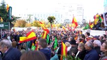 شاهد | الآلاف من أنصار اليمين المتطرف يتظاهرون في إسبانيا ضد الحكومة
