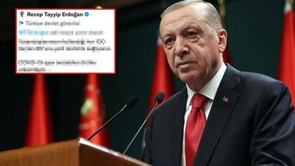 Cumhurbaşkanı Erdoğan attığı tweeti hemen silmişti! Nedenini Bakan Koca anlattı