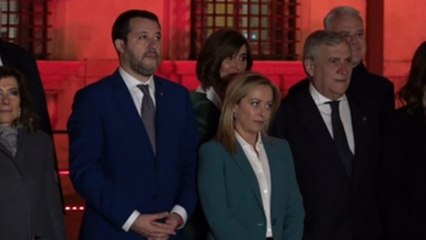 La sede del Gobierno italiano proyecta los nombres de 104 mujeres asesinadas