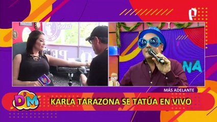 Karla Tarazona da nuevo inicio a su vida con un tatuaje que tiene especial significado