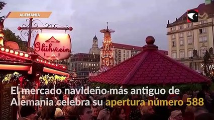 El mercado navideño más antiguo del país celebró su apertura número 588