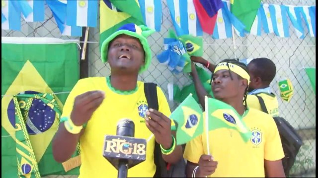 Reyaksyon plizyè fanatik foutbòl nan kè katye sou dewoulman 22è edisyon koup di mond lan.