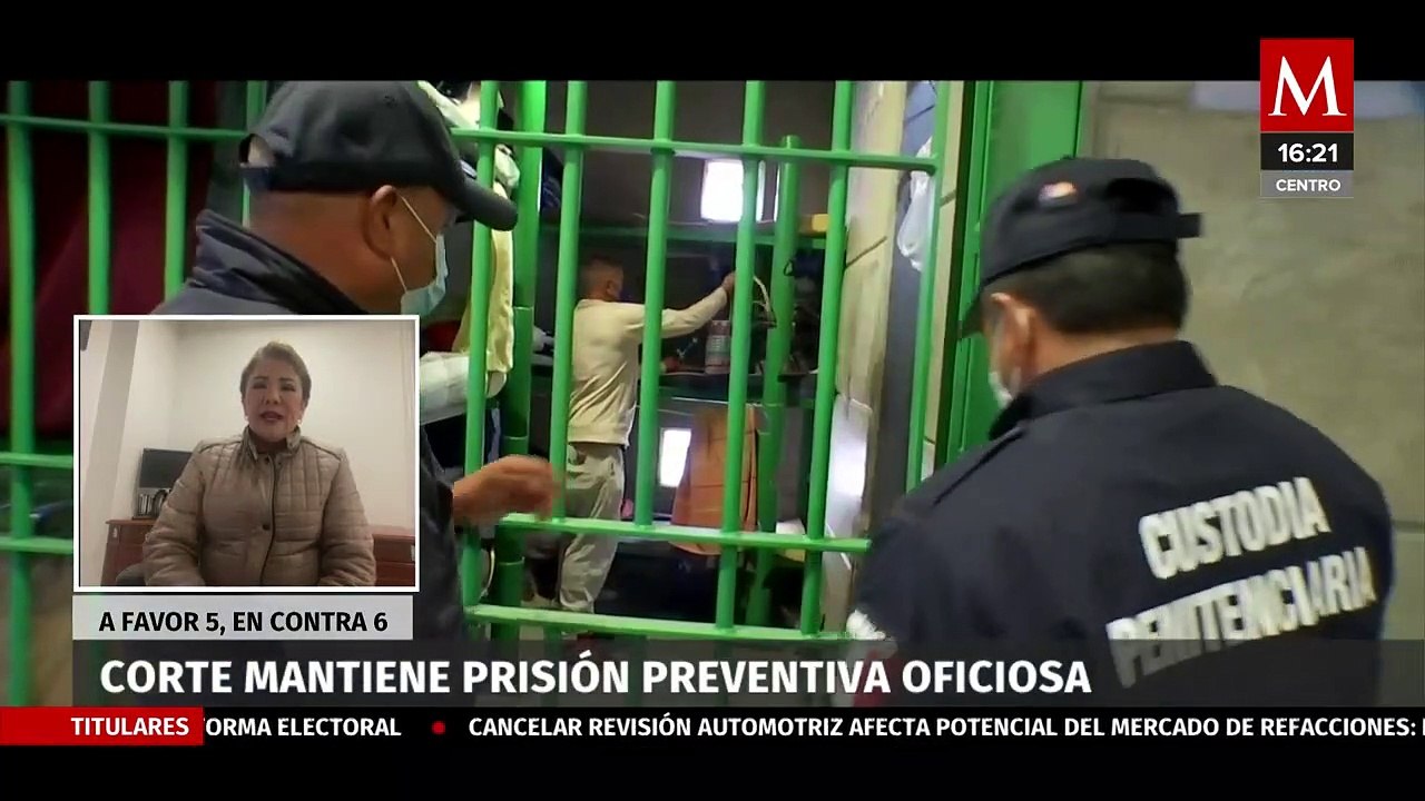 Prisión preventiva oficiosa debe interpretarse conforme a la constitución lo señale