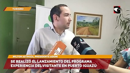 Se realizó el lanzamiento del programa Experiencia del Visitante en Puerto Iguazú