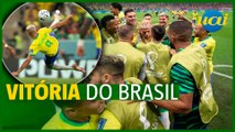 Richarlison marca dois e Brasil estreia com vitória na Copa