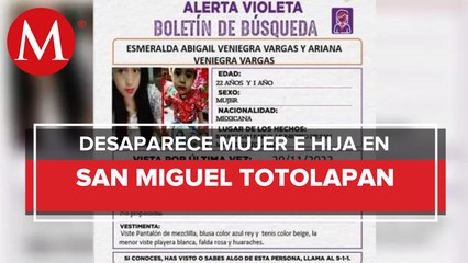 Reportan desaparición de mujer y su hija en San Miguel Totolapan, Guerrero