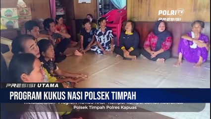 Kapolsek Timpah Gelar Program Kukus Nasi, Kumpul-Kumpul Sambil Koordinasi Bersama Masyarakat Kec.Timpah