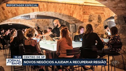 Novos negócios ajudam a recuperar centro de São Paulo 24/11/2022 21:32:41