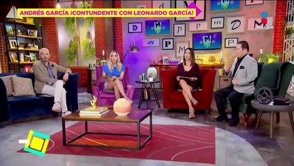 Andrés García responde a Leonardo: 'No te metas con mi familia'