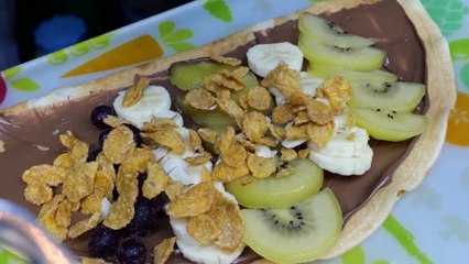 Insadong crepe - Korean Street Food