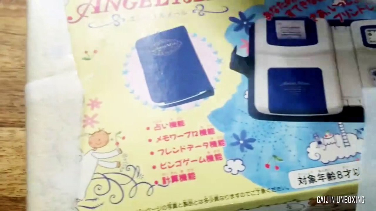 Unboxing a Japanese Angel Mail PDA Device