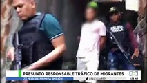 Detenido presunto responsable de tráfico de migrantes