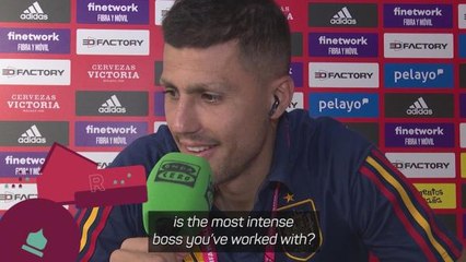'Two more years I have to put up with Pep!' - Rodri jokes on Guardiola's Man City deal