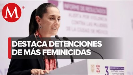 Alerta por Violencia contra las Mujeres ha funcionado en CdMx, afirma Sheinbaum