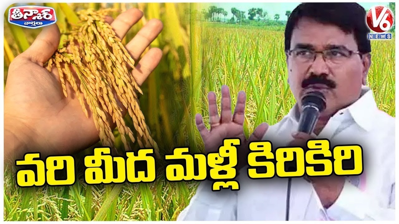 Do Not Cultivate Paddy Too Much In Yasangi, Says Minister Niranjan Reddy | V6 Teenmaar