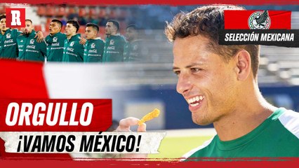 CHICHARITO dedicó palabra emotivas al TRI