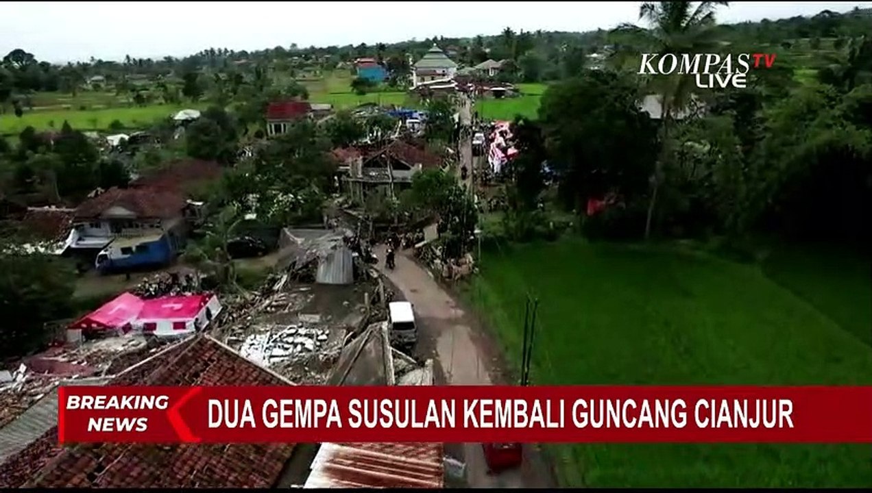 Dua Kali Gempa Susulan Kembali Guncang Cianjur Dini Hari Tadi Terasa