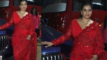 Kajol Red Saree में लगी बला की खूबसूरत, कहा- ‘जूते मत लेना’, Video Viral | Boldsky *Entertainment