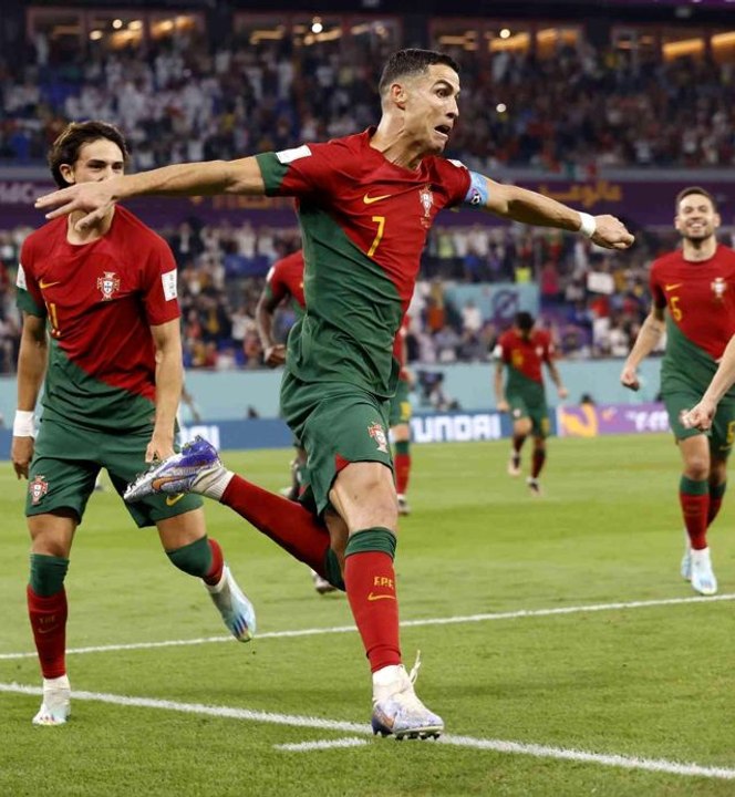 Cristiano Ronaldo golünü attı! Futbol tarihinin ikonik olacak fotoğraflarından biri ortaya çıktı