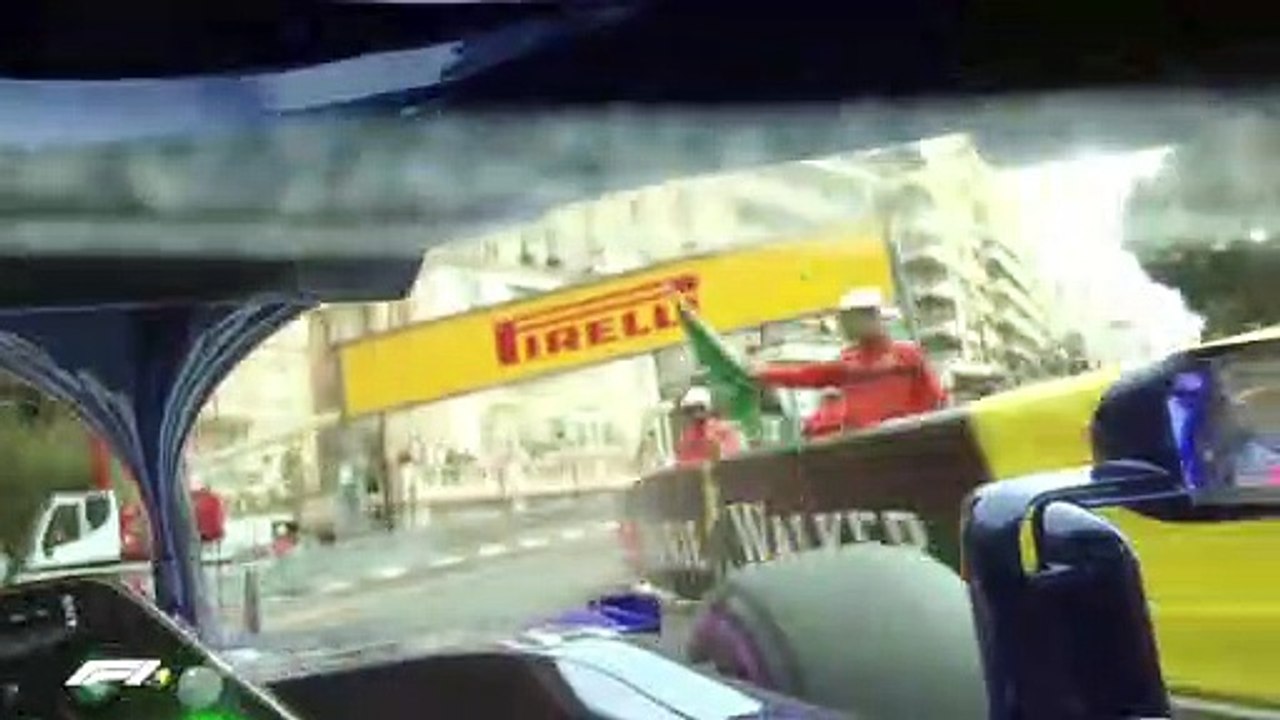 2018 Monaco Grand Prix Pierre Gasly's F1 Driver's Eye View