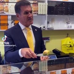 Mustafa Sarıgül baklavanın tane fiyatına inanamadı